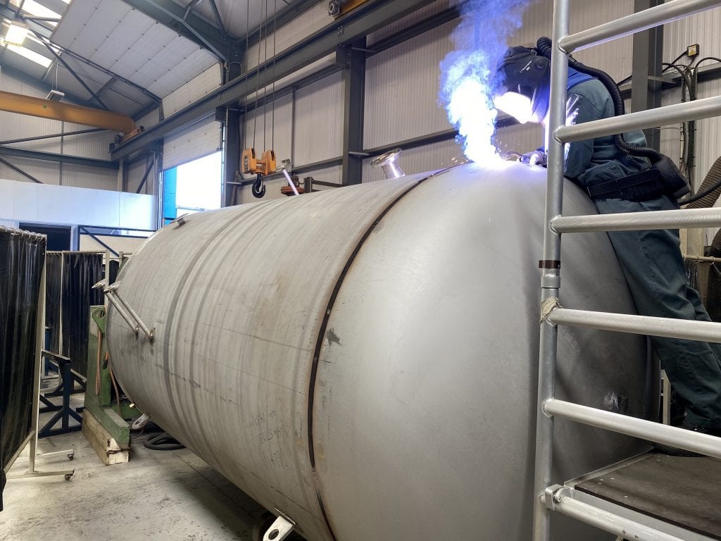 water vessels - Surge Vessel In Manufacture - tamworth facility