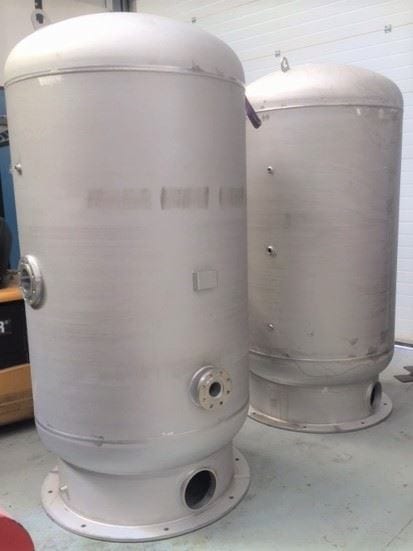 Air Receivers for Nuclear Industry CPE Pressure Vessels Air Receiver Nuclear Application Stainless Steel-304-PD5500-Skirt (3)