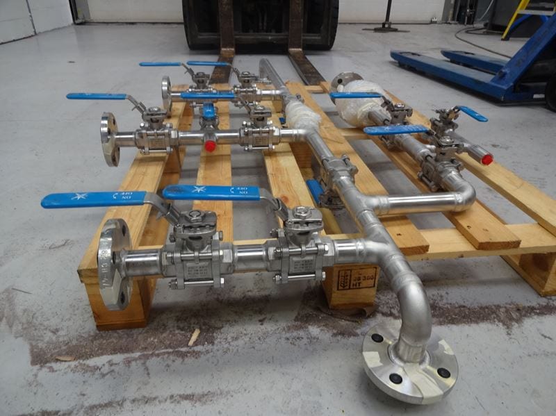 Stainless-steel-316L-pipework-Pressure-system-valves-spools-cpe