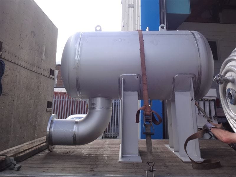 Stainless Steel Surge Tank with large process
