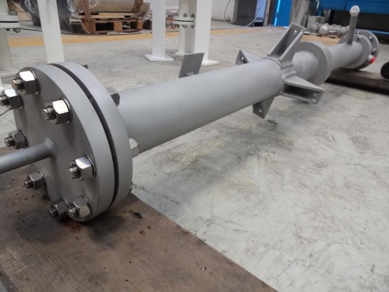 saturator-vessel-assembly-pipework-stainless steel-316