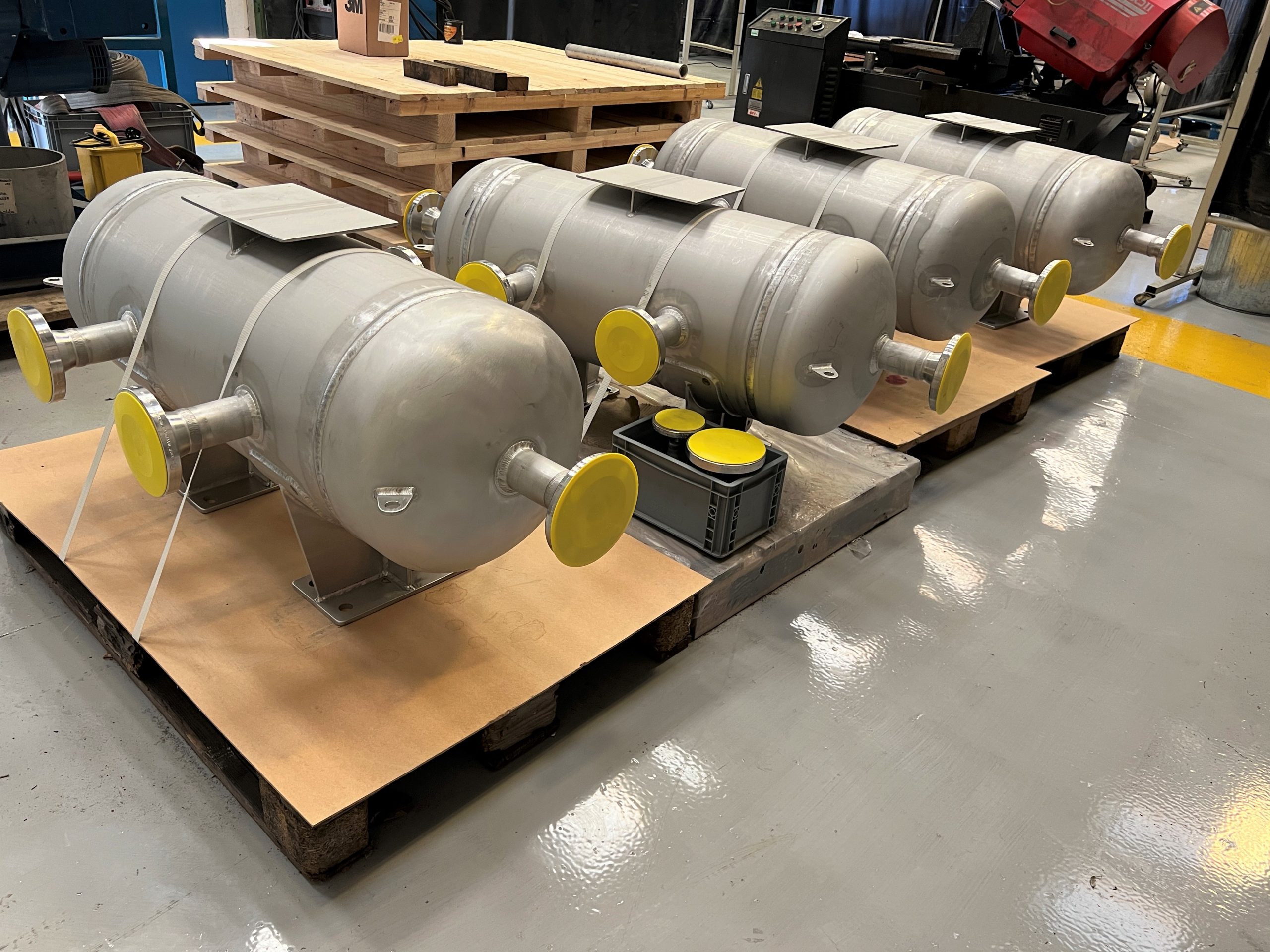 Air Receivers made from Stainless steel 316/L with ASME U STAMP and NR-13