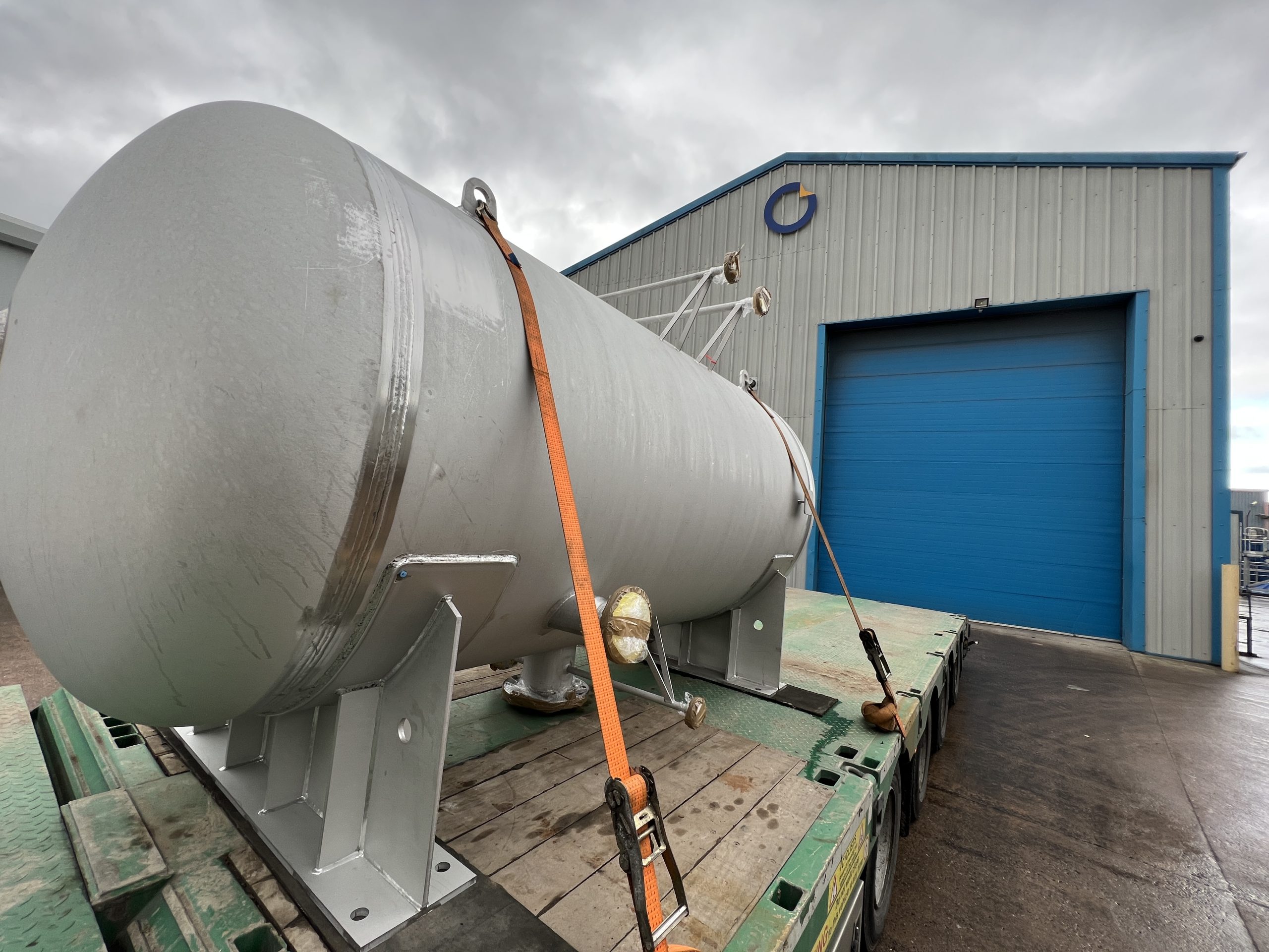 Stainless steel surge vessel for the uk water industry