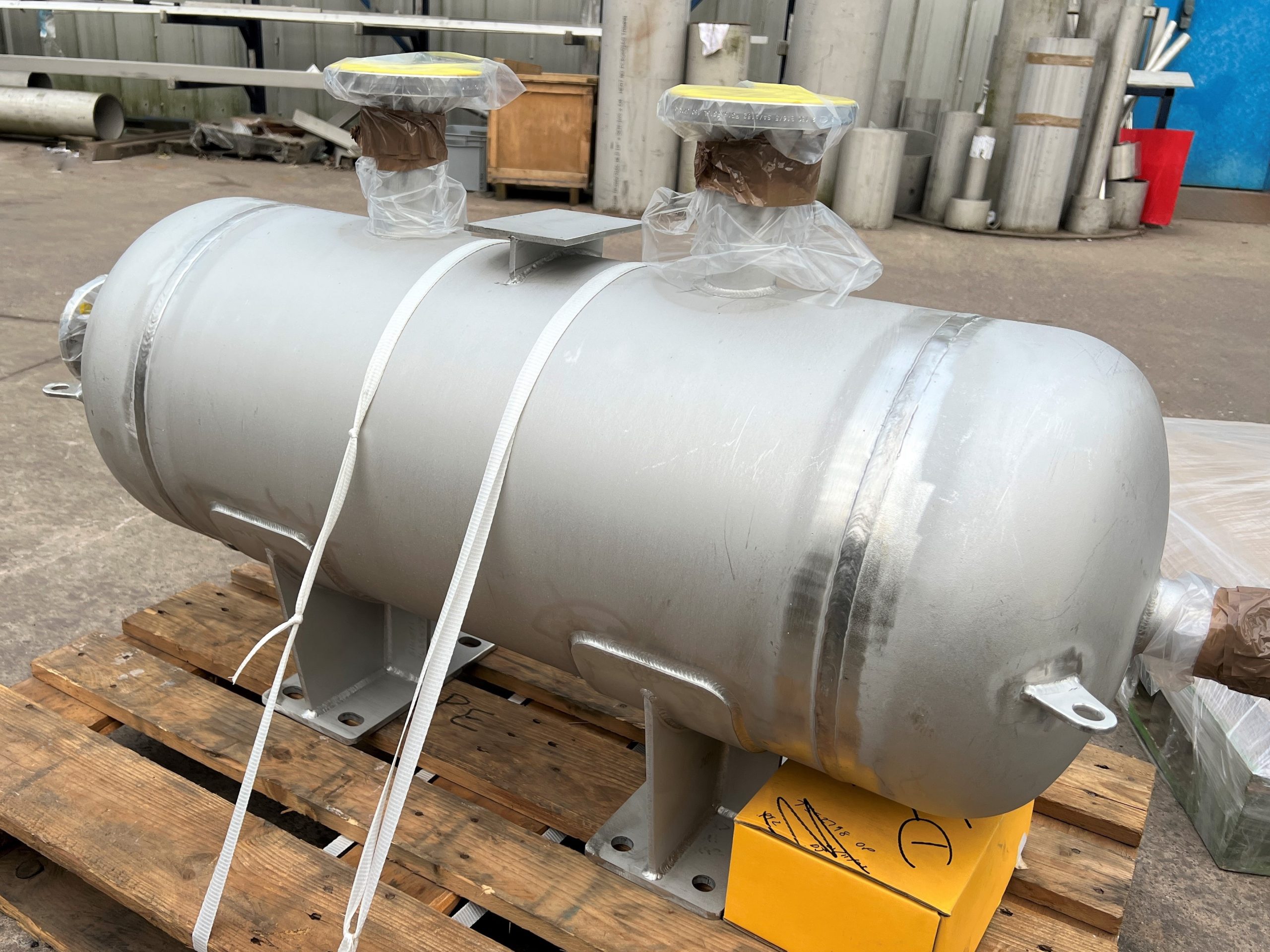 ASME U Air Receiver made by CPE Pressure Vessels for the Gallaf 3 project